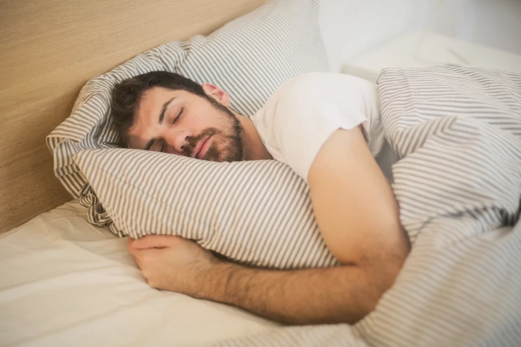 Sommeil d'un homme..