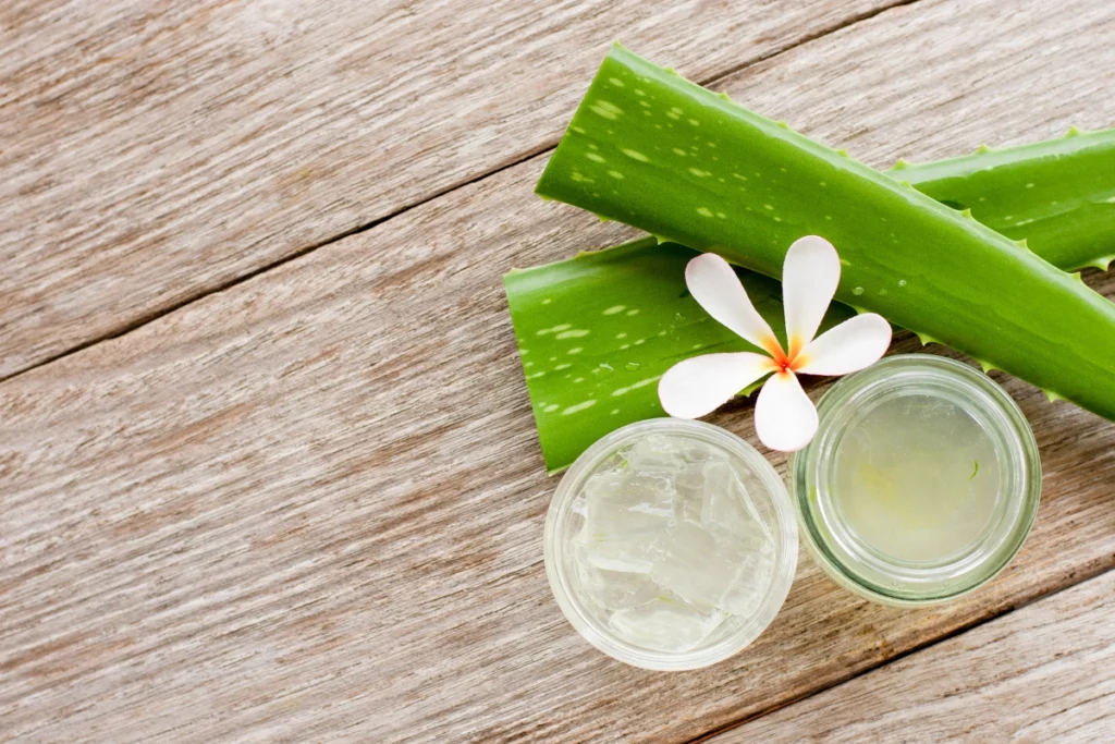 Gel aloe vera.