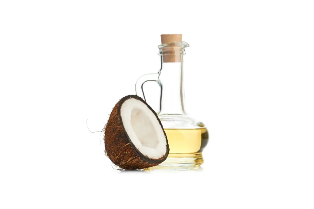 Huile de coco.