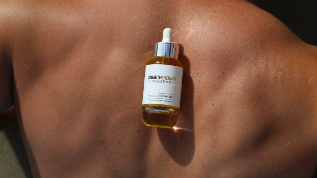 Huile de jojoba.