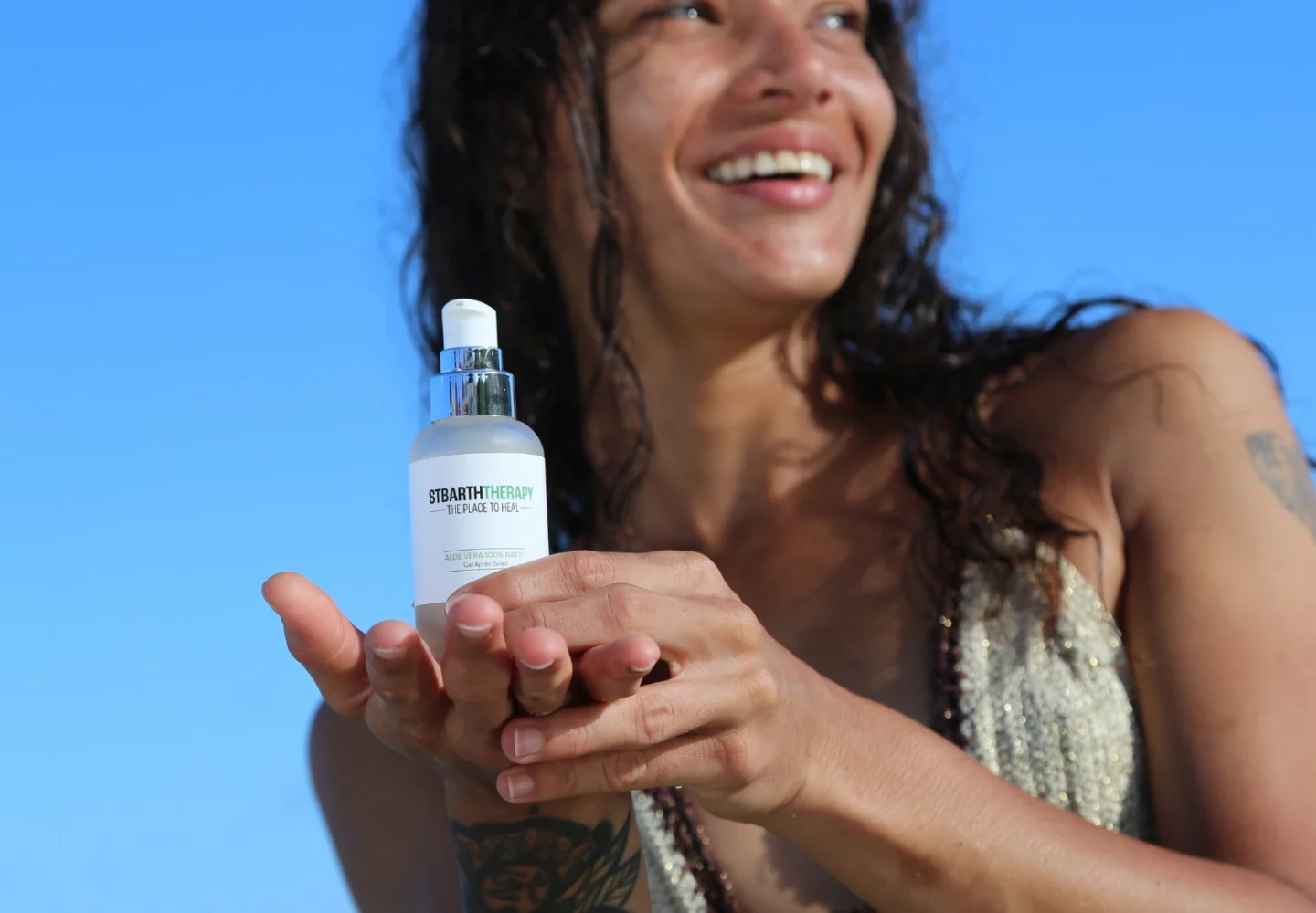 Gel Aloe Vera, 100% Natif.