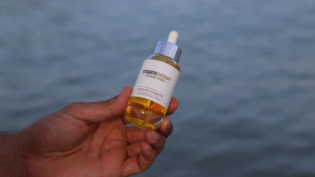 Huile de jojoba.