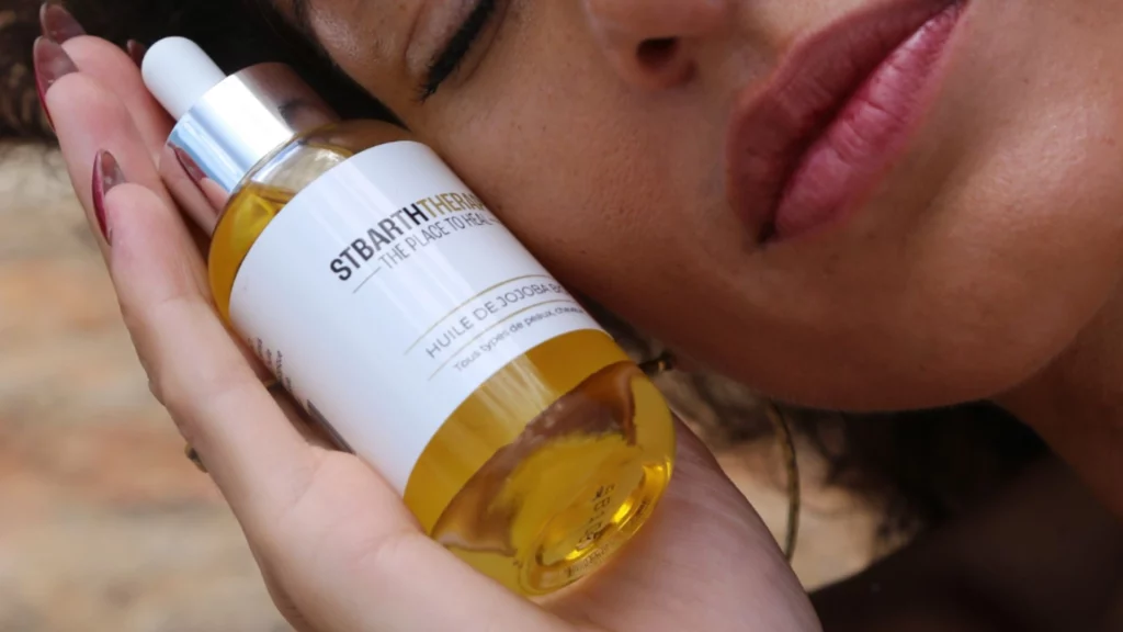 Huile de jojoba.