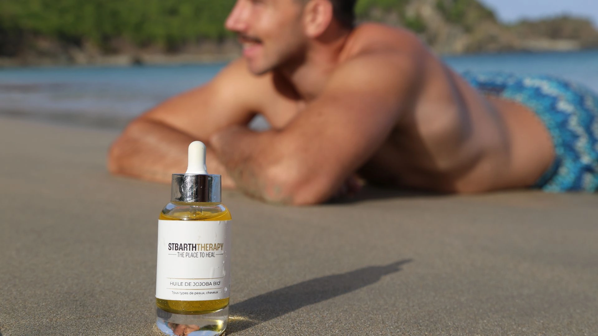 Huile de jojoba.