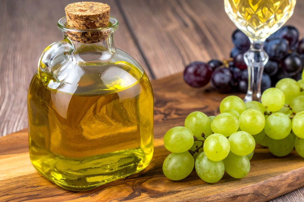 Huile de pépin de raisin.