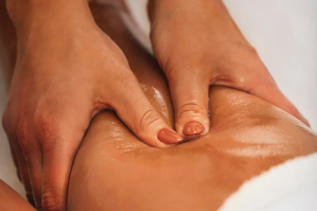 Massage ischio.