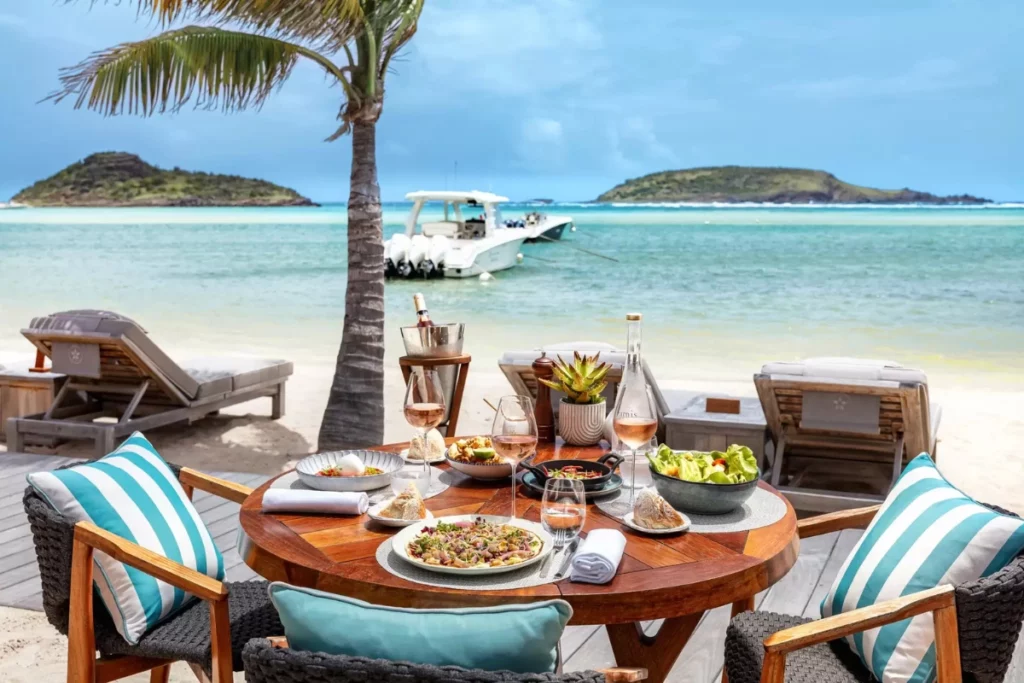 Restaurant Healthy à St-Barth.