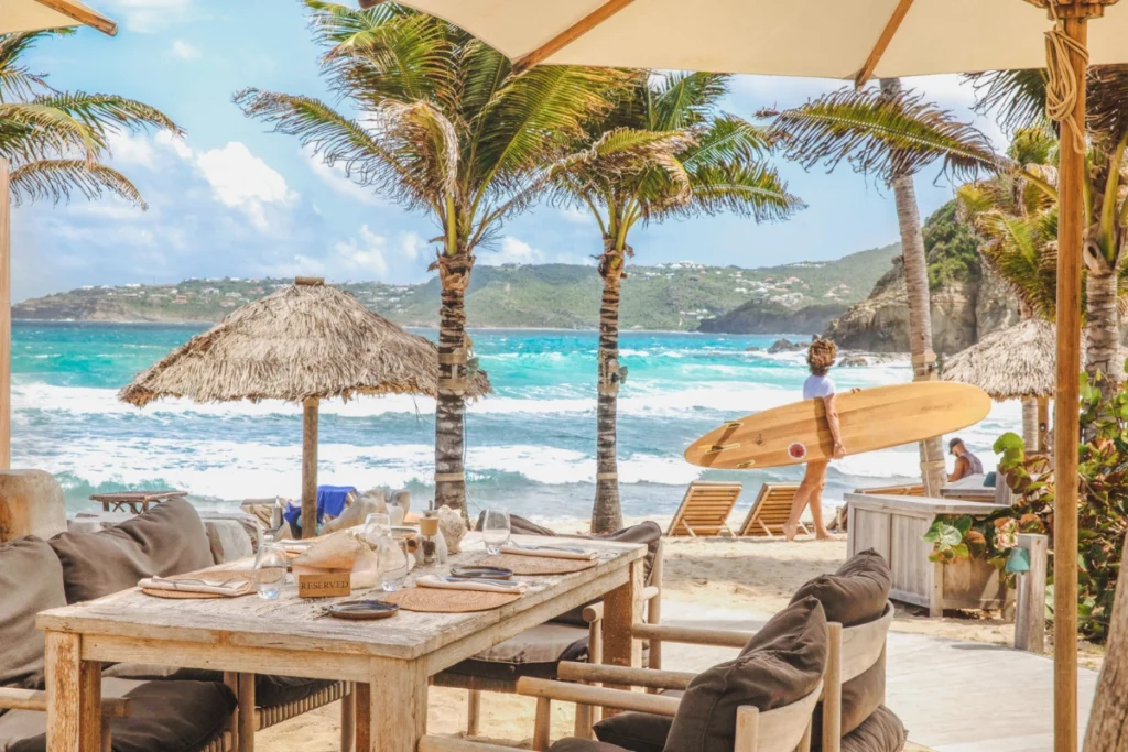 Restaurant Healthy à St-Barth.