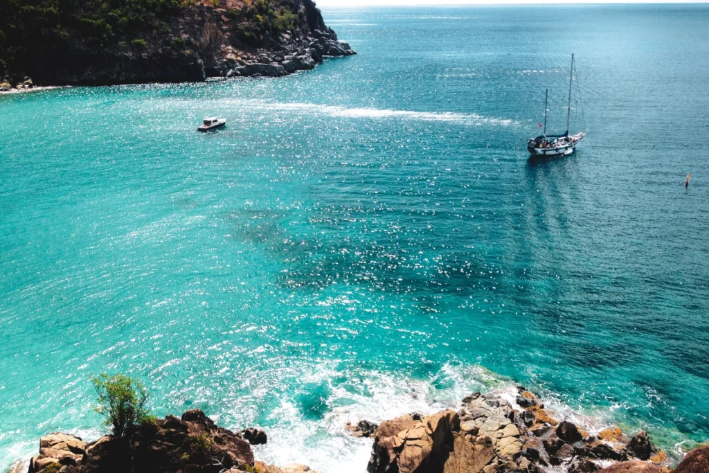 Bateau à Saint-Barth.