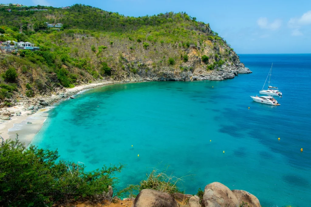 Bateau à Saint-Barth.